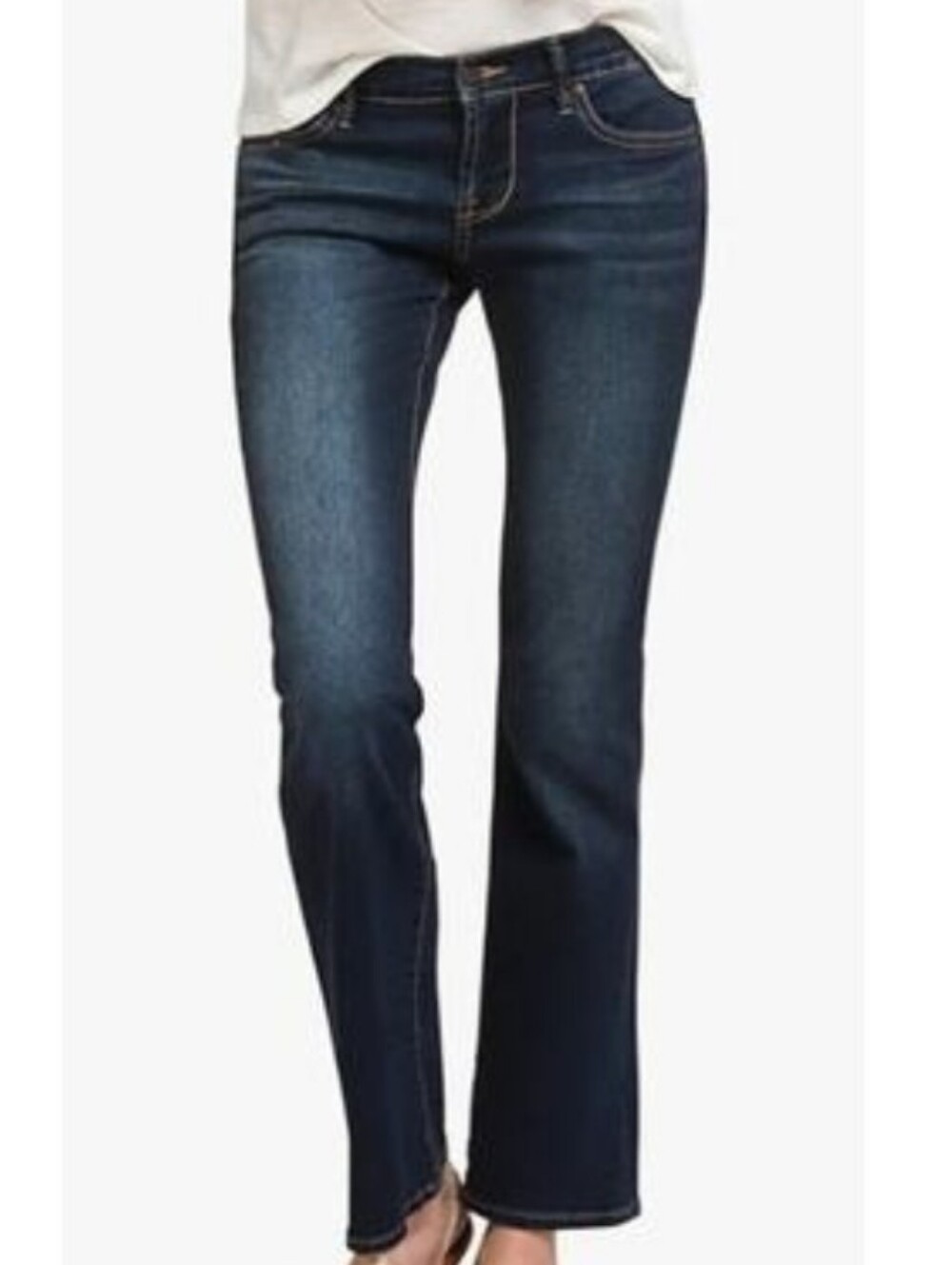 Lucky Brand Women 8/29 Dark Wash "Sweet N Low" Cotton Stretch Denim Jeans